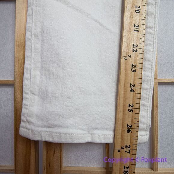 NEW Madewell The‎ High-Rise Perfect Vintage Jean in Tile White, 27 - Picture 6 of 16